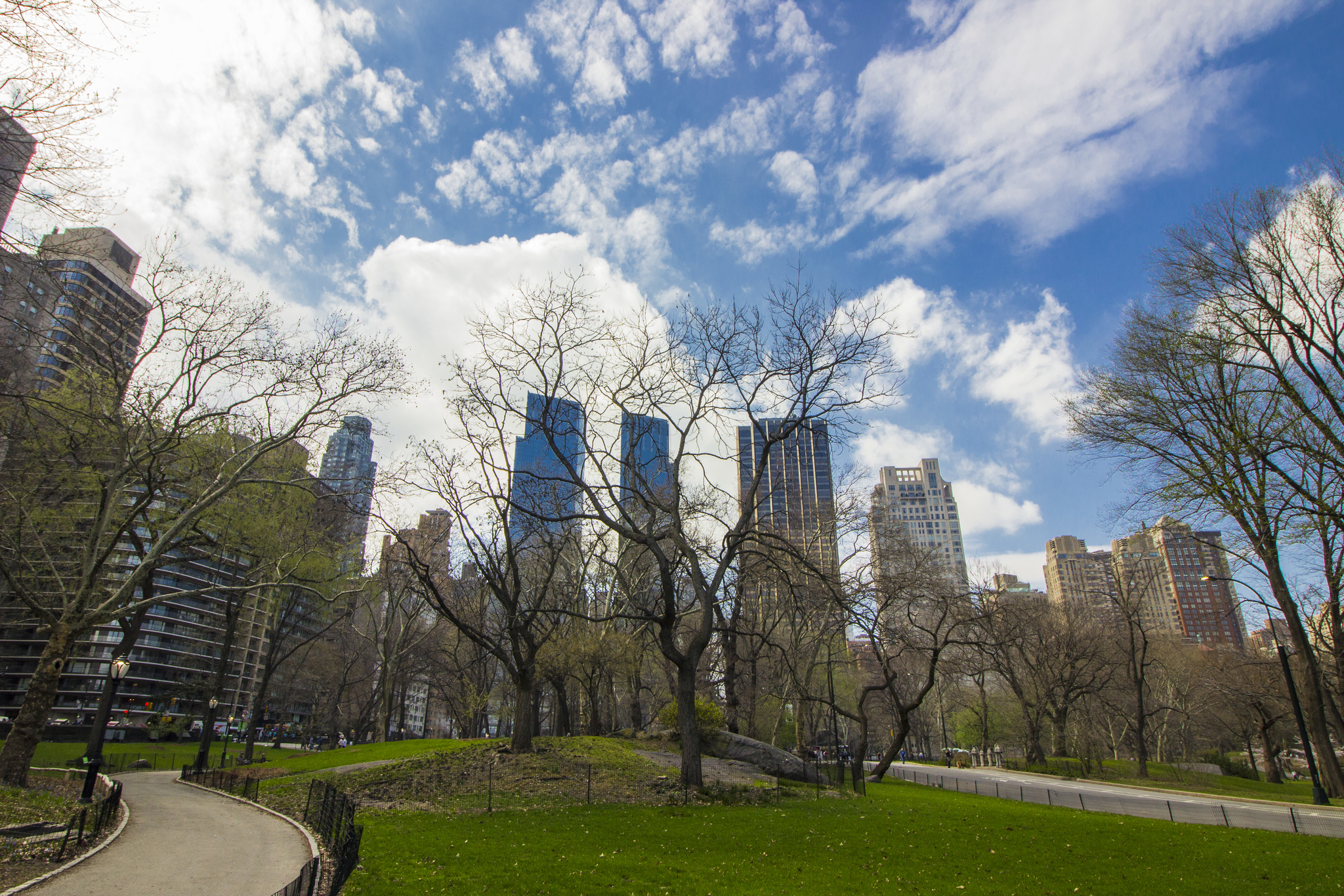 Les buildings de Central Park à New York