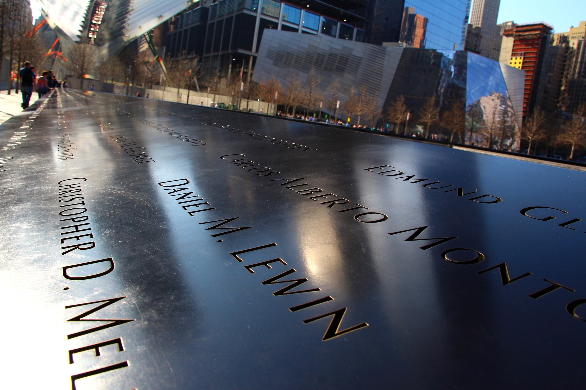 Memorial du World Trade Center au Ground Zero à New York