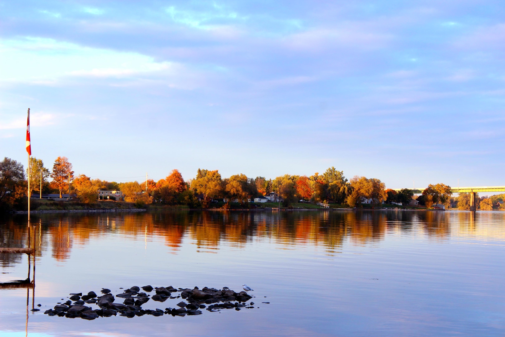 Les couleurs de l'automne à Brockville, en Ontario