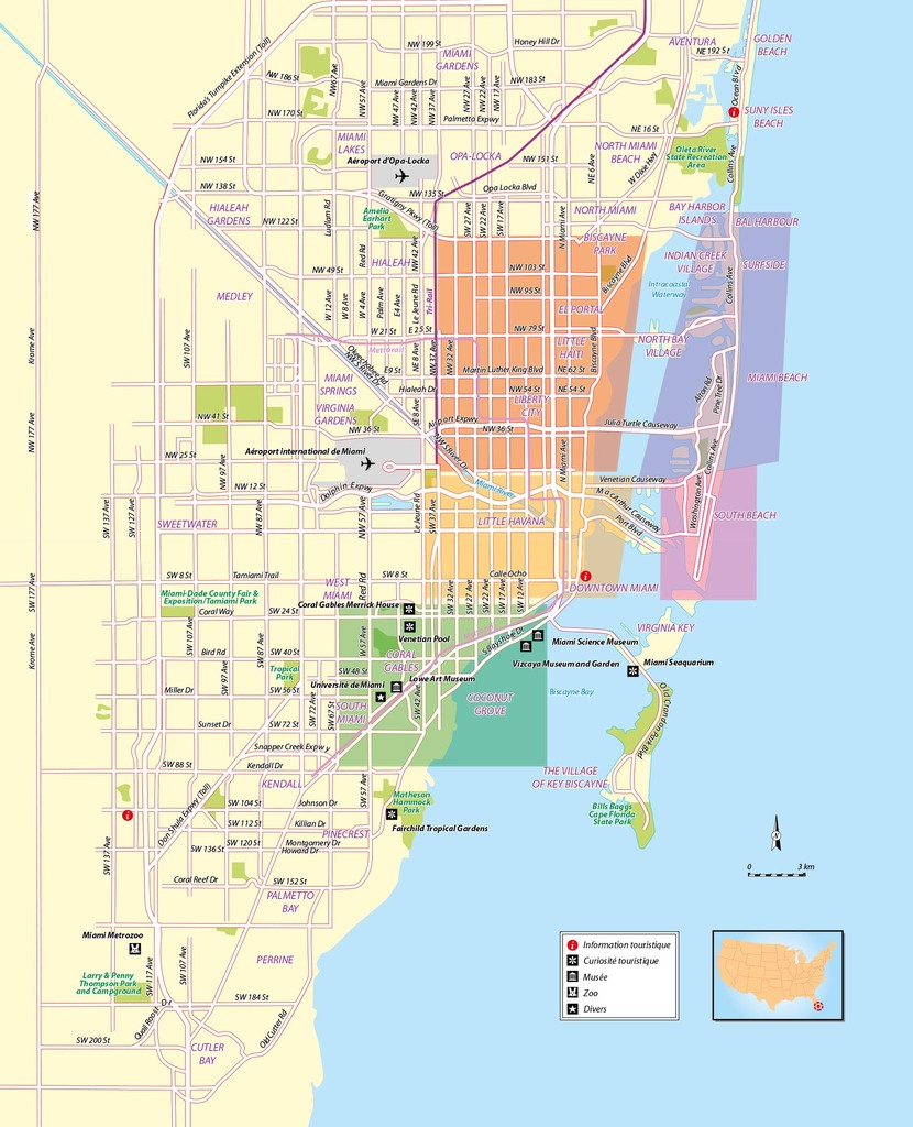 Carte Miami
