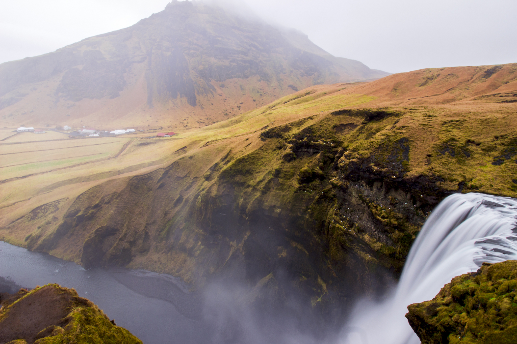 Skogafoss : une des jolies cascades d'Islande