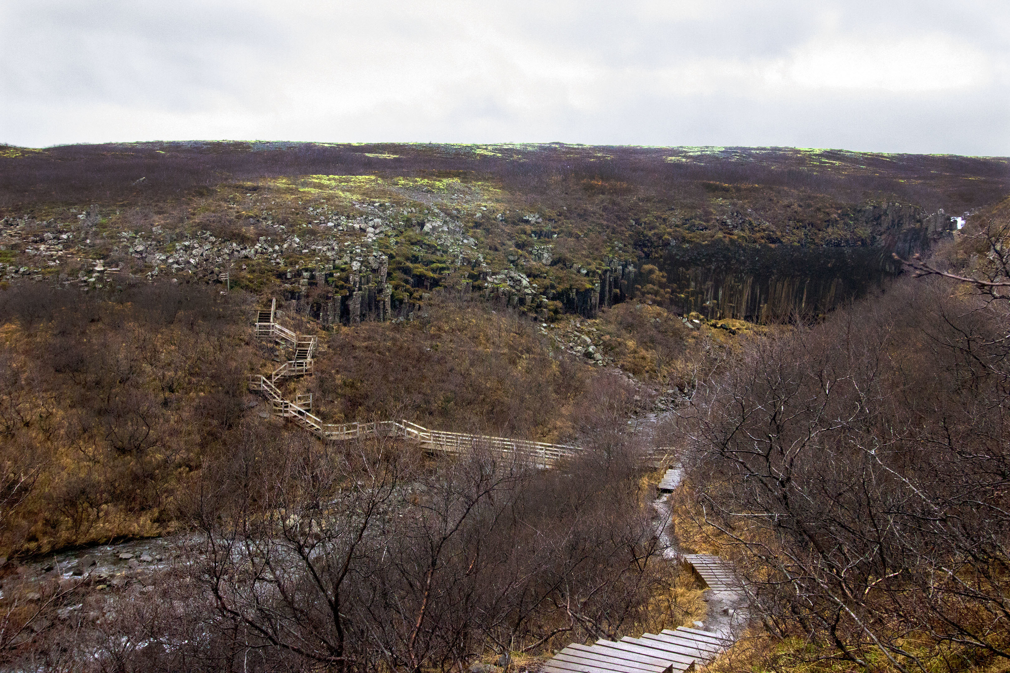 La vue sur le parc national du Skaftafell